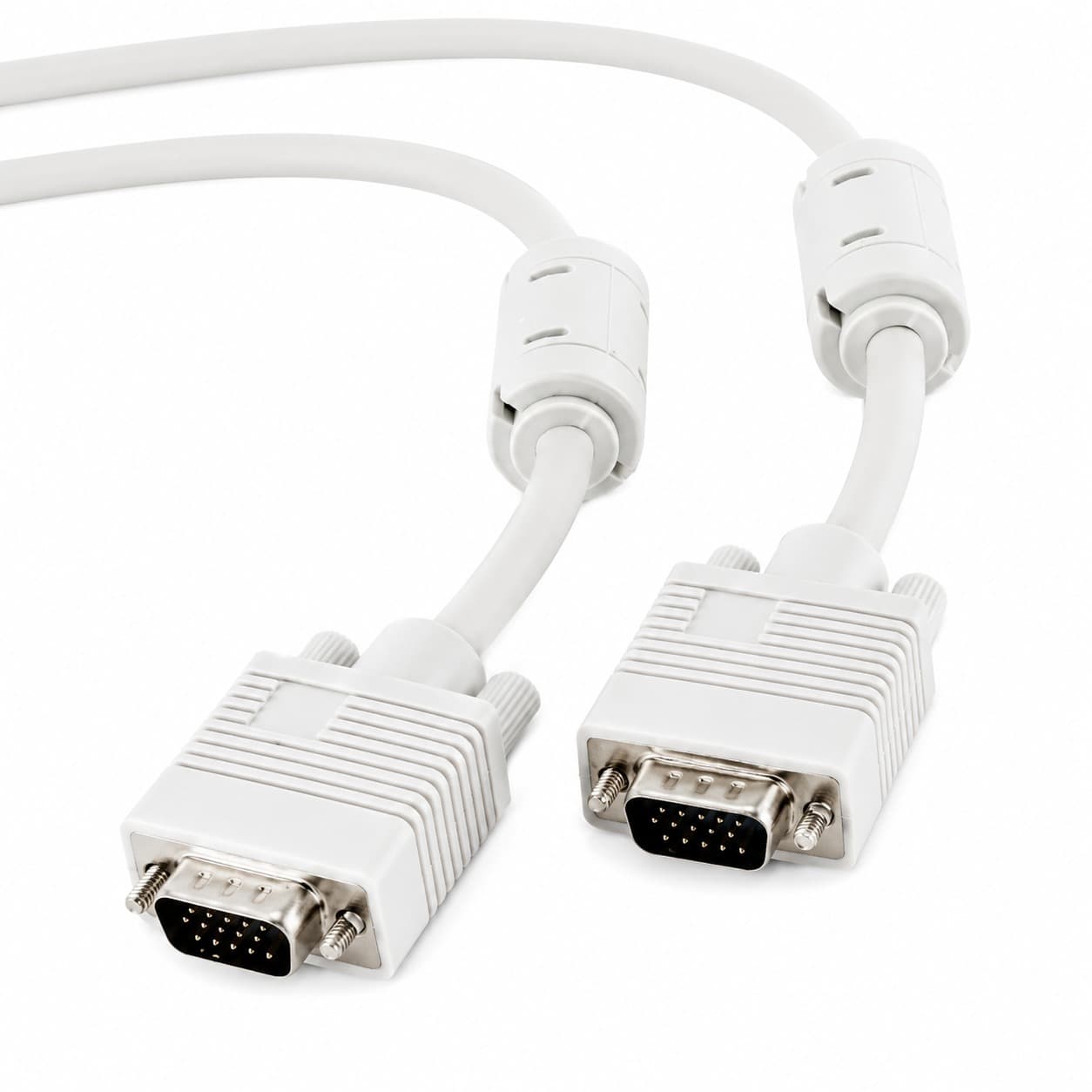 VGA Extension Cable 10m M-M (Pack of 100) — Bulk Wholesale Lot, Ferrite Shielded