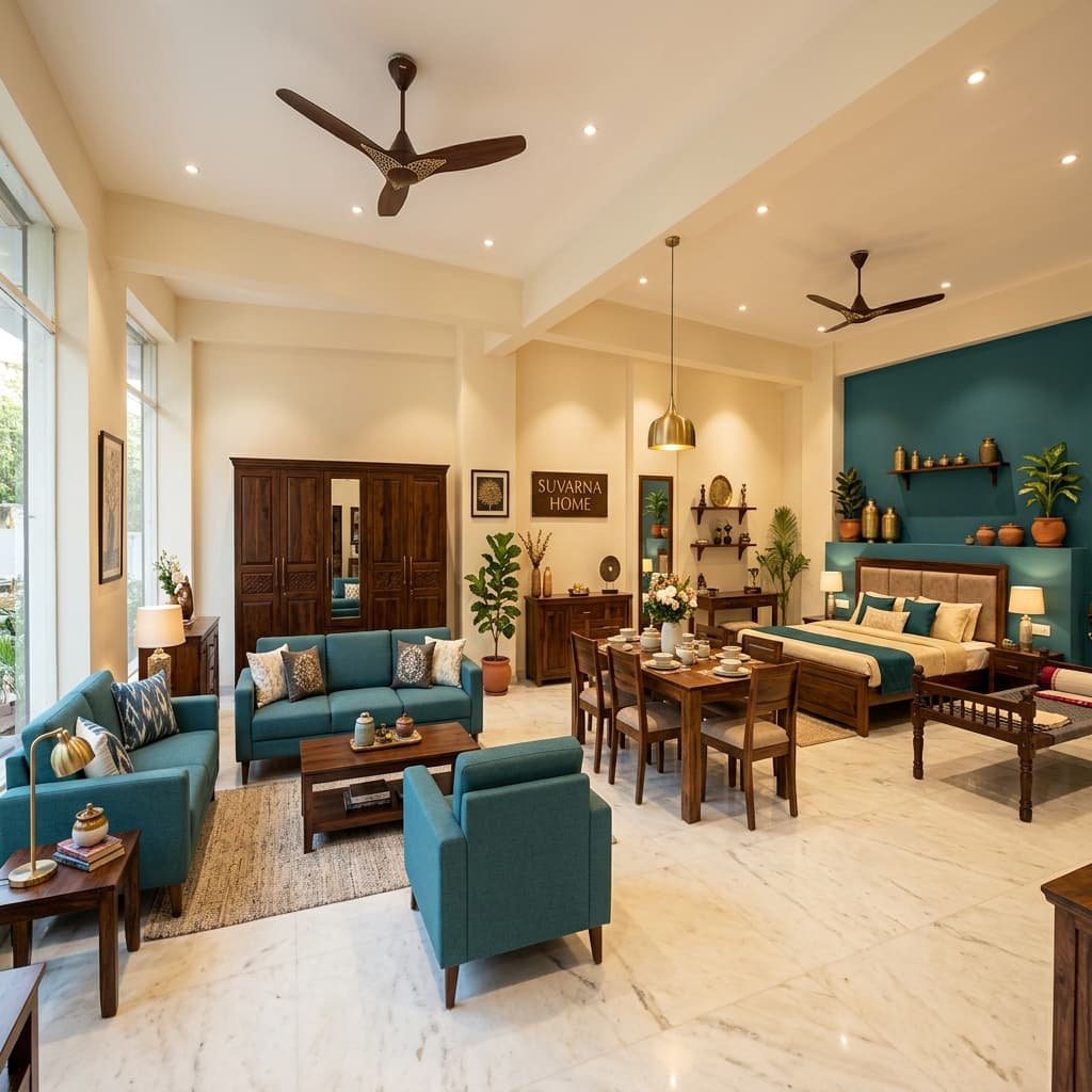 Suman Tech Automation full furniture collection — sofas, beds, dining sets and more